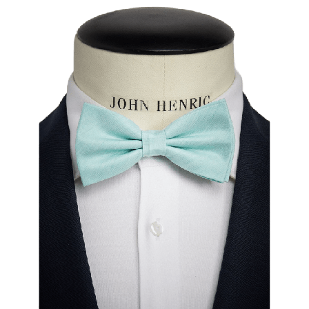 John Henric Bow Tie Linen Kostymtillbehör Herr ONESIZE