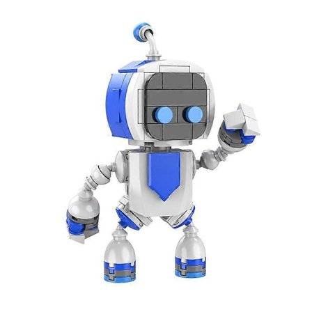 Astro Bot Actionfigurer Byggklossar Leksaker [DB]