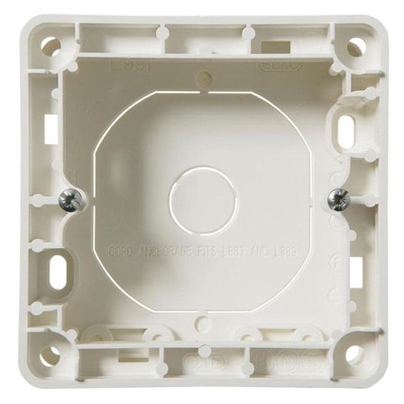 Elko EKO09667 Korotuskehys 1 lokero, 27 x 84 x 84 mm, Kytkimet & pistorasiat