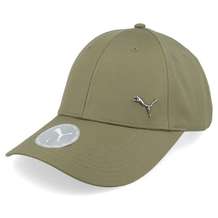 Puma - Verde adjustable Boné - Essential Metal Puma Cat Bb Cap Green Adjustable @ Hatstore