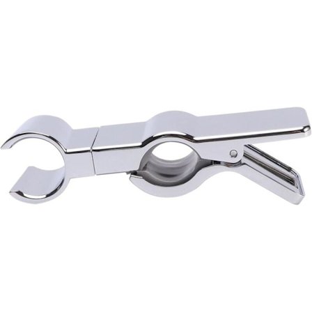 Brusehovedholder til glidestang, universel 22-25 mm skinnehovedbeslag til glidestangsregulator klemme badeværelse erstatningssprøjteholder