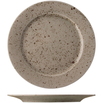 Tallrik flat Lilien Lifestyle Natural