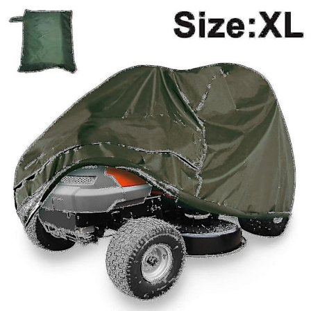 Gräsklipparöverdrag Lawnmower Cover Vattentät Tjockt Dammskydd -ES