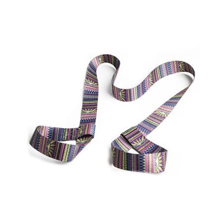 Bærestropp yogamat laget av bomull, justerbar, for Pilates, strekking farge