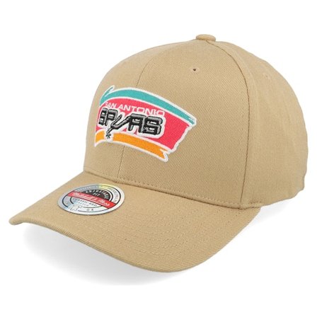 Mitchell & Ness - Beige adjustable Cap - Team Logo Seasonal Classic Red Clay Adjustable @ Hatstore