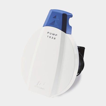 Manuelle Bilgenpump Plastimo 1038, schottmontiert, 60 Liter / Minute (1 Liter / Hub), 1 1/2" (38 mm) Schlauch - Boot