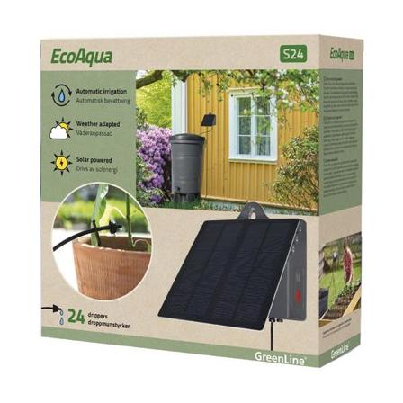 GreenLine EcoAqua S24 Kastelusarja 24 tippasuutinta, Kastelu
