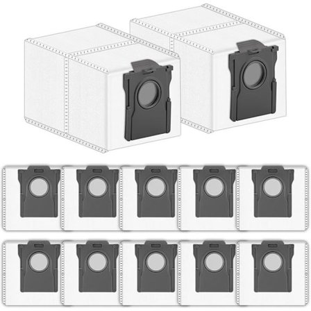 VUSZR (12 Kappaletta) L10S Ultra Gen 2 Sopivat Pussit Dreame L10s Ultra Gen 2:lle / HARJA JA IMURITARVIKKEET