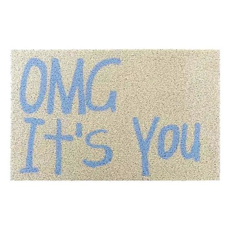 Bokstav Välkommen Dörrmatta Hus Entré Golvmatta Dekoration A