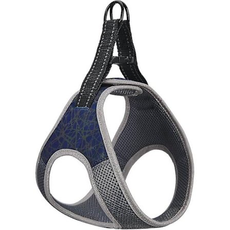 Step-in Hundsele med Kardborreband och Reflex[D]