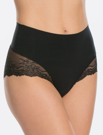 Spanx Spanxsupersmooth Undie-Tectable Lace Hi-Hipster - Black - XS