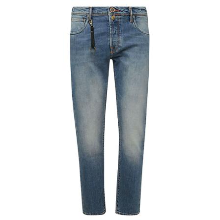 Incotex, Slim-fit Jeans Blauw, Heren, Maat:W34