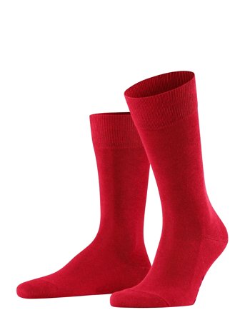 Falke Family Everyday Casual - Red - 47-50