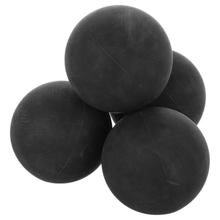 4 stk. hule mini hoppebolde professionelle bolde træningsbolde reaktionstræningsbold gummibolde multifunktionelle bolde[D]