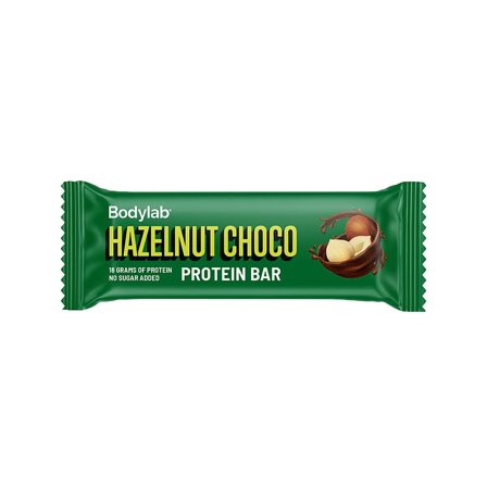 Bodylab Protein Bar Hazelnut Choco 55g, Sport & Velvære, Protein & Energi, Energi- Og Proteinbarer