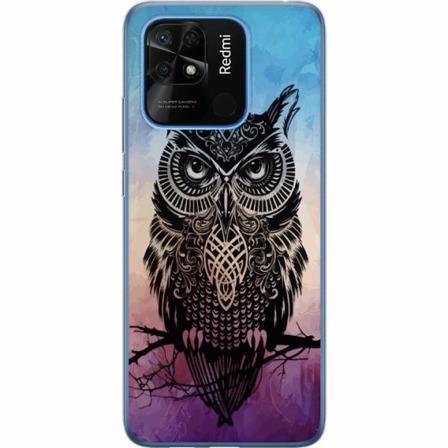 Xiaomi Redmi 10c Genomskinligt Skal Owl