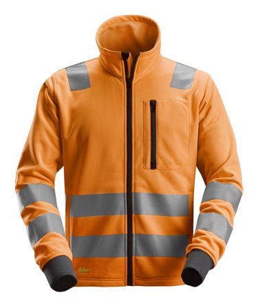 Snickers Workwear 8036 AllroundWork Fleecejakke varsel, oransje Varsel, Oransje, Klær
