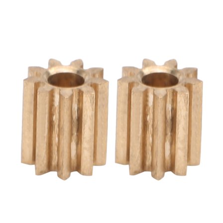 2 KPL Moottorin Hammaspyörä Messinki Vaihto Duplo Intelli Lok Moduuli 0.5 9 Hammasta