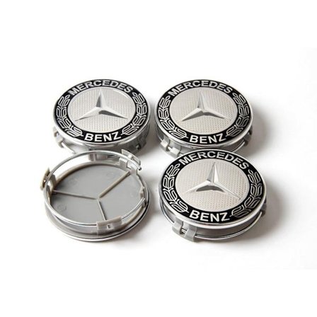 MB19 - 75MM 4-pak Center dækker Mercedes Benz