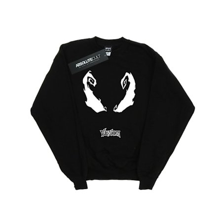 Marvel Mens Spider-Man Venom Eyes Sweatshirt XL Svart