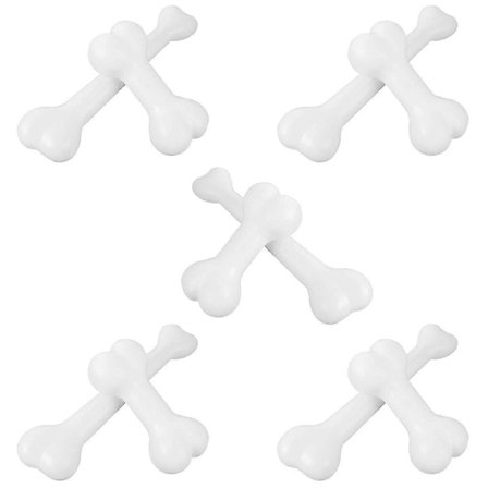 10 stk. Ægte menneskeknogler Knoglemodel Uhyggelig knogledekoration Uhyggelige festartikler Horror Hængende indretning Hjemsøgt husrekvisit