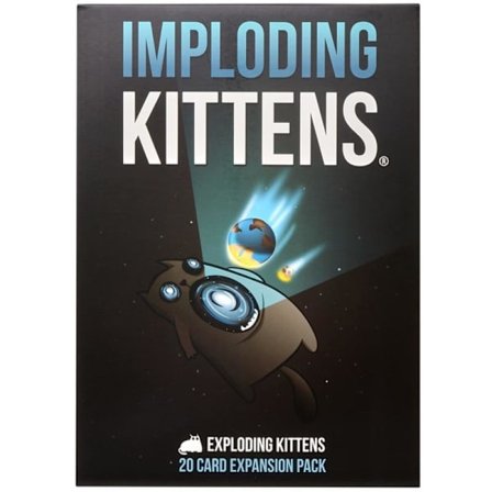 Exploding Kittens -lisäosa Exploding Kittens -peliin – Korttipeli aikuisille, teini-ikäisille ja lapsille – Hauskoja perhepelejä, englanninkielinen 