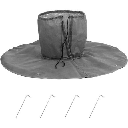 Vinterbeskyttelse for palmerøtter, rotbeskyttelse for palmer, frostbeskyttelse for planter opptil 30 cm