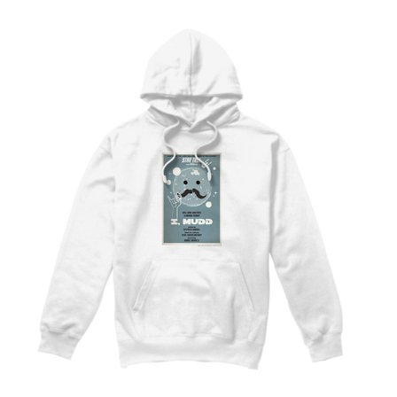 Star Trek Herr The Original Series Avsnitt 37 Hoodie M Vit