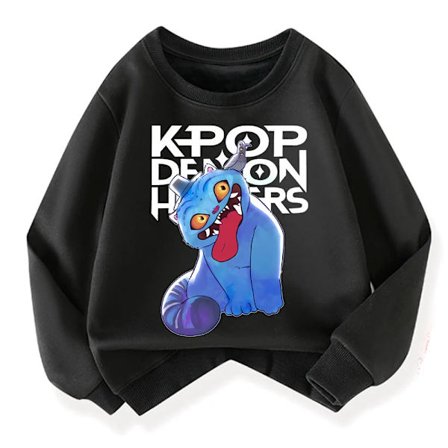 Kpop Demon Hunter Muoti Lasten Incredibox Huppari Lämpimät Collegepaidat Lasten Talvi Pehmeät Vaatteet Sarjakuva Puuvilla Paksu Huppari