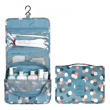 Toiminnallinen matkakosmetiikkalaukku Lady Zipper Toiletry Bag