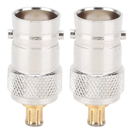 2 stk. BMC hun til MCX han RF koaksialadapter konverter stik
