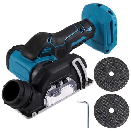 3 tum 20000RPM Sladdlös Elektrisk Vinkelslip Passar för Kapning Polering Keramiska Elverktyg för Makita