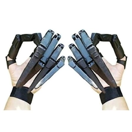 Articulated Fingers Extensions Creepy Scary Carnival Halloween Party Finger Props Tool