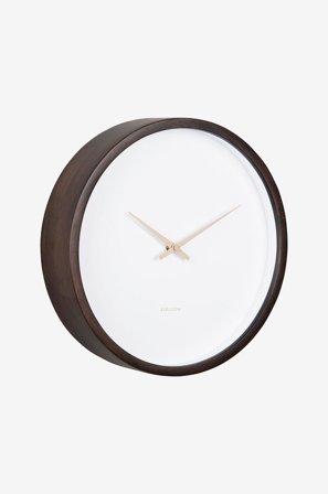 Karlsson - Seinäkello Ancho - Ruskea - Seinäkellot & pöytäkellot - - Homeroom