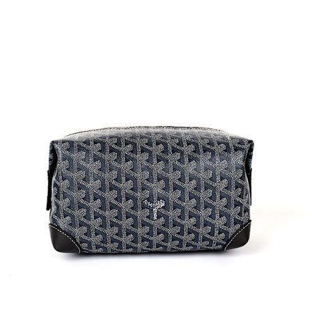 Gao Yade håndholdt toalettmappe med hundetannmønster, kosmetikkveske, oppbevaringsveske, trykt glidelås, tofu-veske, herre- og dameveske med bokstaver