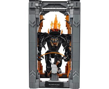 LEGO Icons Sagan om ringen: bokstöd med Balrog 10367