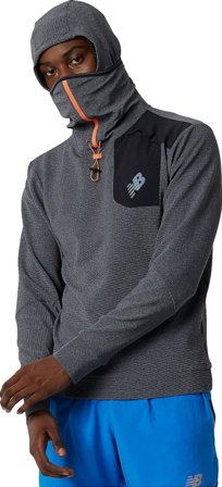 New Balance Men's Q Speed Shift Hoodie Men long-sleeved training tops Black XL