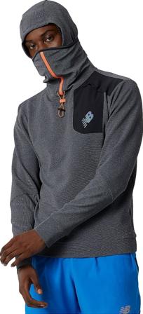 New Balance Men's Q Speed Shift Hoodie Men long-sleeved training tops Black S