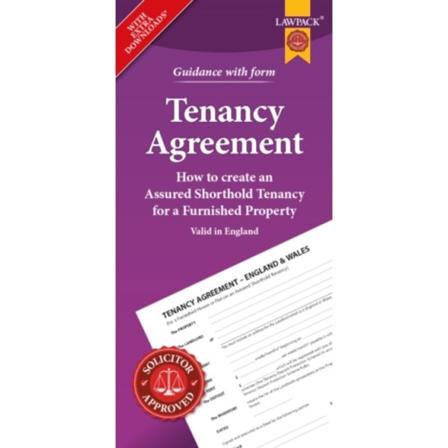 Furnished Tenancy Agreement Form Pack (häftad, eng)