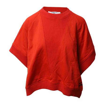 Givenchy Pre-owned Pre-owned Fit Short-Sleeve Trui , Rood , Dames , Maat: M