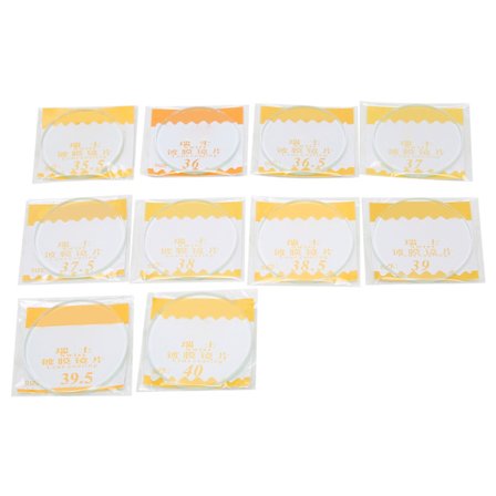 Profesjonelle runde flate urglassreparasjonsdeler for urmakere