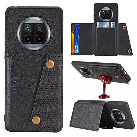 Xiaomi Mi 10T Lite - Genomtänkt Skal med Korthållare