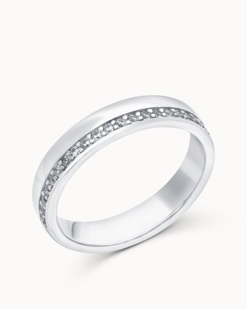 Alliancering Mikaela 950 Platin - Forlovelsesringe & Vielsesringe hos Vanbruun