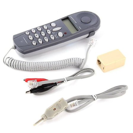 Puhelinlinjan vikatesteri, linjamiehen työkalu kaapelille