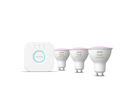 Philips Hue Huewca 929003666512 Startpakke startsett, 3 lyskilder, Belysning