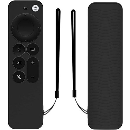 Svart silikonskydd för Apple TV fjärrkontroll Gen 6 2021 Svart One size_tfrf