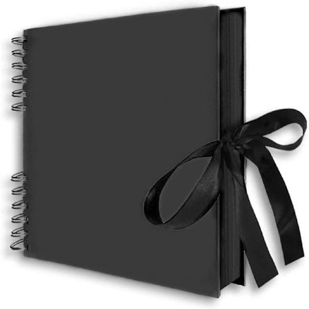 Fotoalbum i Træ 3 Tommer Fotoalbum Håndlavet DIY Scrapbog Bog Fødselsdag