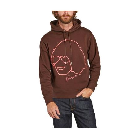 Kenzo, Hoodies Brązowy, Mężczyzna, Rozmiar: M