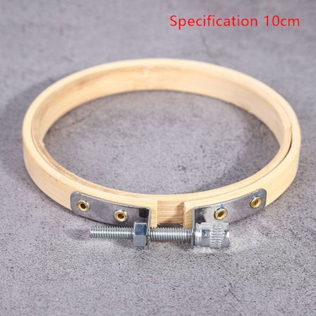 Bambu Ram Broderi Hoop Ring DIY Broderi Målning Cross