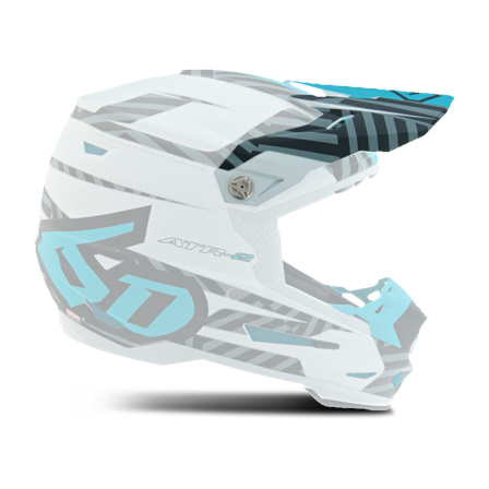 Frontino 6D ATR-2 Havoc Ciano-Bianco